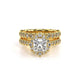 Verragio Halo Princess Engagement Ring