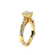 Verragio Vintage Princess Engagement Ring