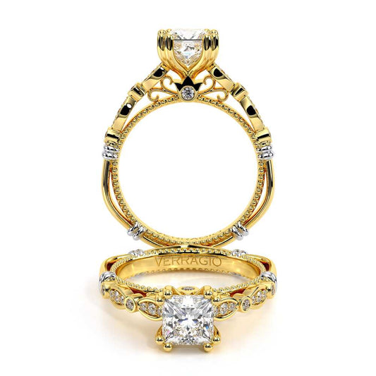 Verragio Vintage Princess Engagement Ring