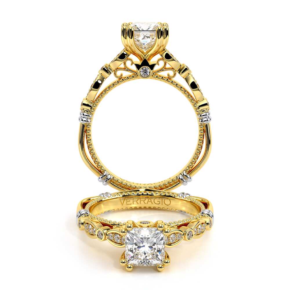 Verragio Vintage Princess Engagement Ring