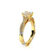 Verragio Pave Princess Engagement Ring