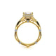 Verragio Halo Princess Engagement Ring