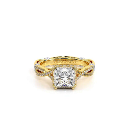 Verragio Halo Princess Engagement Ring