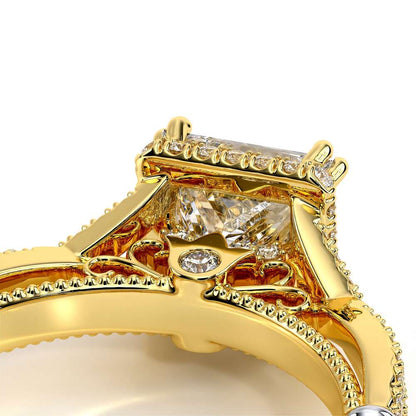 Verragio Halo Princess Engagement Ring