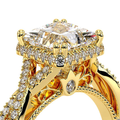 Verragio Halo Princess Engagement Ring