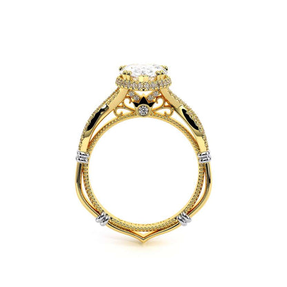 Verragio Halo Pear Engagement Ring