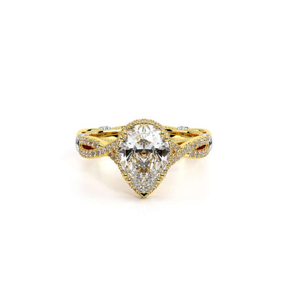 Verragio Halo Pear Engagement Ring