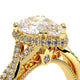 Verragio Halo Pear Engagement Ring