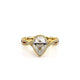 Verragio Halo Pear Engagement Ring