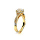 Verragio Halo Round Engagement Ring