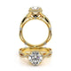 Verragio Halo Round Engagement Ring