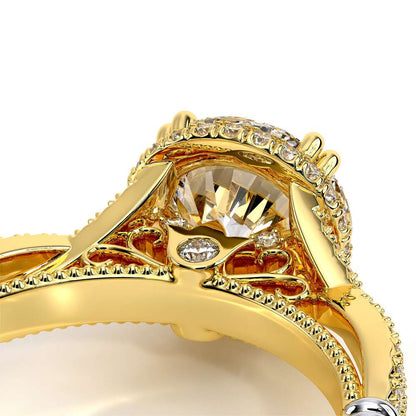Verragio Halo Round Engagement Ring