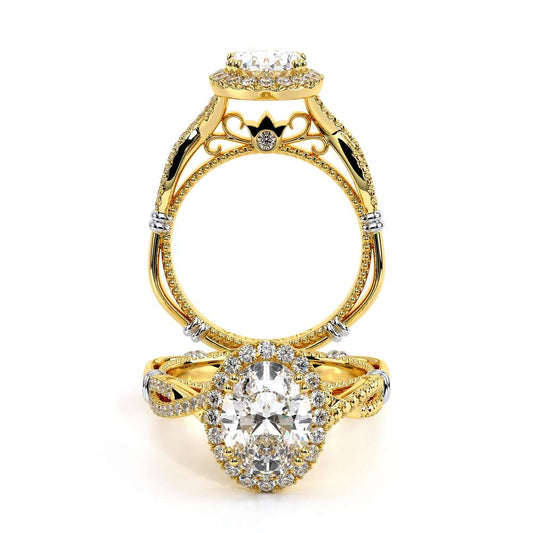 Verragio Halo Oval Engagement Ring