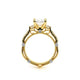Verragio Three-Stone Oval Engagement Ring