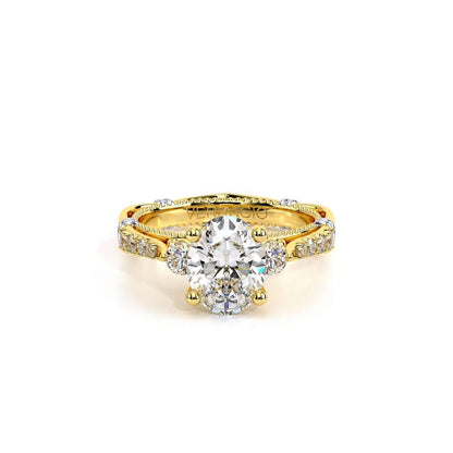 Verragio Three-Stone Oval Engagement Ring