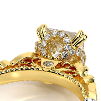 Verragio Halo Princess Engagement Ring