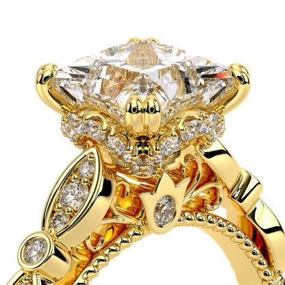Verragio Halo Princess Engagement Ring