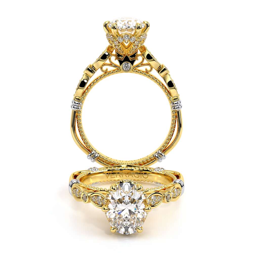 Verragio Halo Oval Engagement Ring
