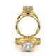 Verragio Halo Princess Engagement Ring
