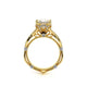 Verragio Halo Princess Engagement Ring