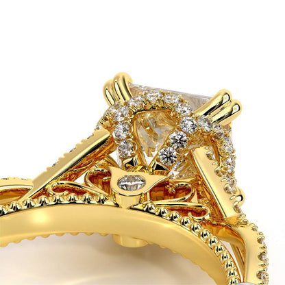 Verragio Halo Princess Engagement Ring