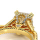 Verragio Halo Princess Engagement Ring