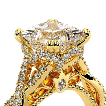 Verragio Halo Princess Engagement Ring