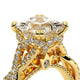 Verragio Halo Princess Engagement Ring