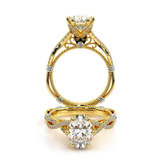 Verragio Halo Oval Engagement Ring