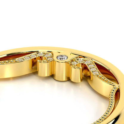 Verragio Round Wedding Band