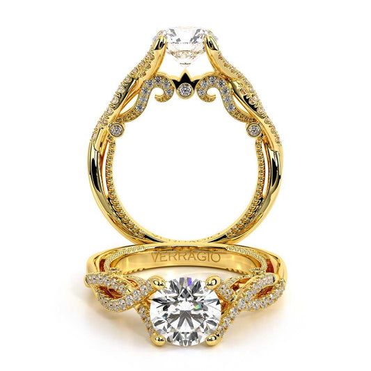 Verragio Pave Round Engagement Ring