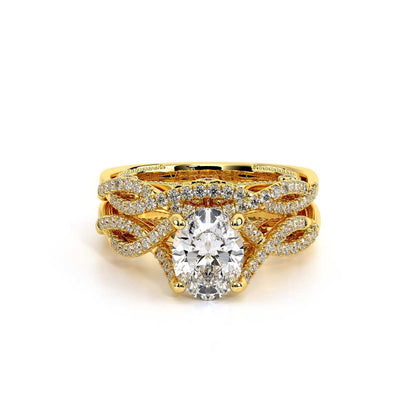 Verragio Pave Oval Engagement Ring