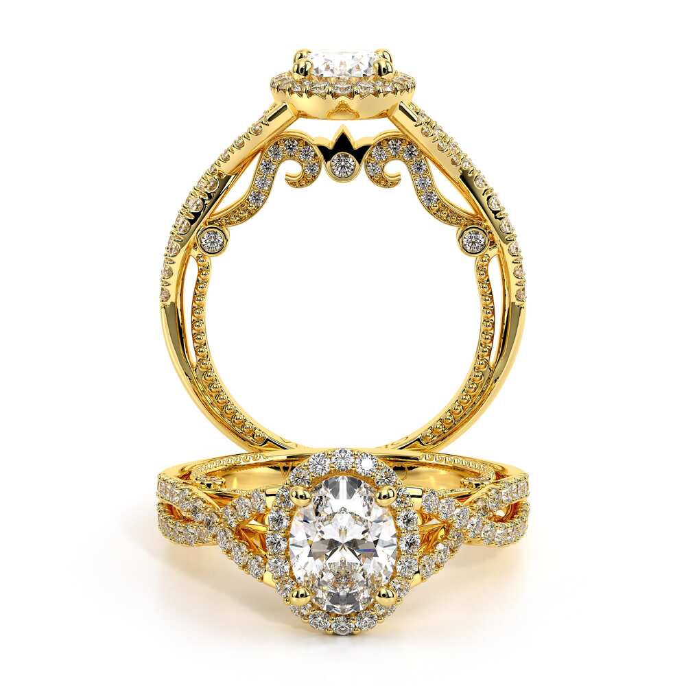 Verragio Halo Oval Engagement Ring