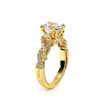 Verragio Three-Stone Oval Engagement Ring