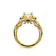 Verragio Three-Stone Oval Engagement Ring