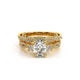 Verragio Three-Stone Oval Engagement Ring