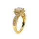 Verragio Halo Princess Engagement Ring