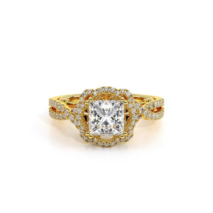 Verragio Halo Princess Engagement Ring
