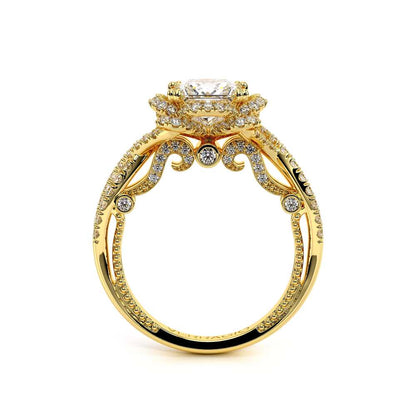 Verragio Halo Princess Engagement Ring