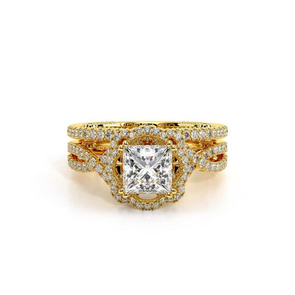 Verragio Halo Princess Engagement Ring