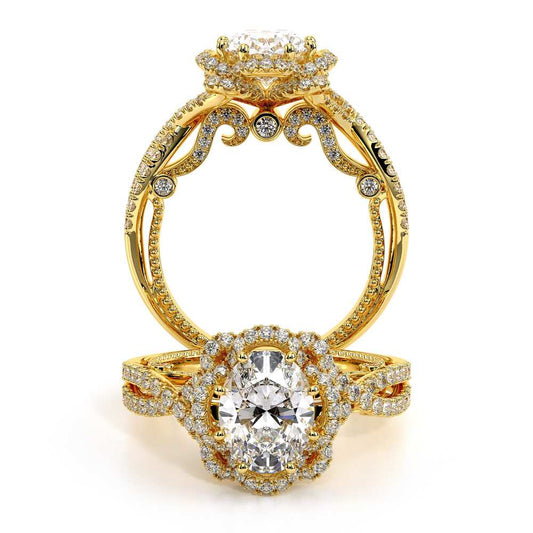 Verragio Halo Oval Engagement Ring