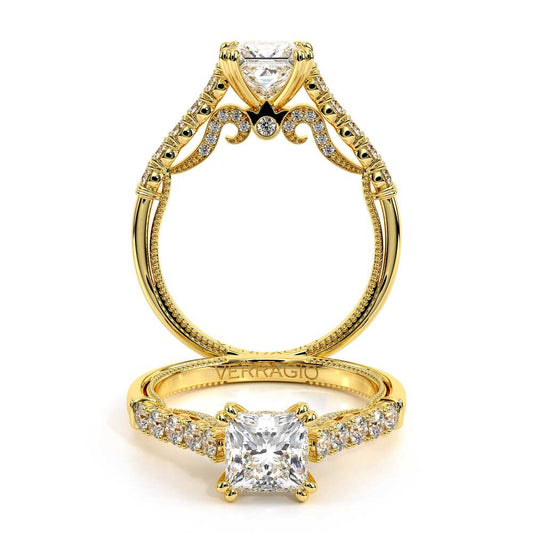 Verragio Pave Princess Engagement Ring