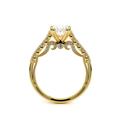Verragio Pave Oval Engagement Ring