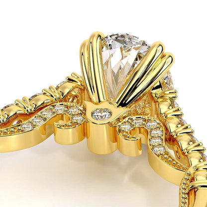 Verragio Pave Oval Engagement Ring