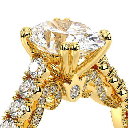 Verragio Pave Oval Engagement Ring