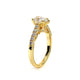 Verragio Pave Pear Engagement Ring