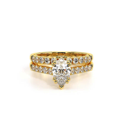 Verragio Pave Pear Engagement Ring