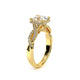 Verragio Halo Princess Engagement Ring