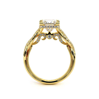 Verragio Halo Princess Engagement Ring