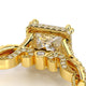 Verragio Halo Princess Engagement Ring